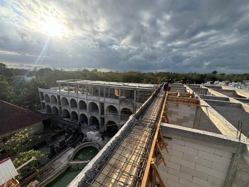 Construction Rooftop View